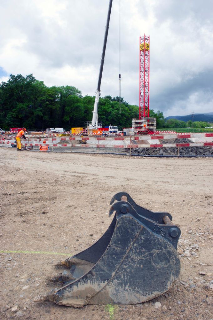 Chantier Lavasson - Arrivée de la grue - Mai 2026