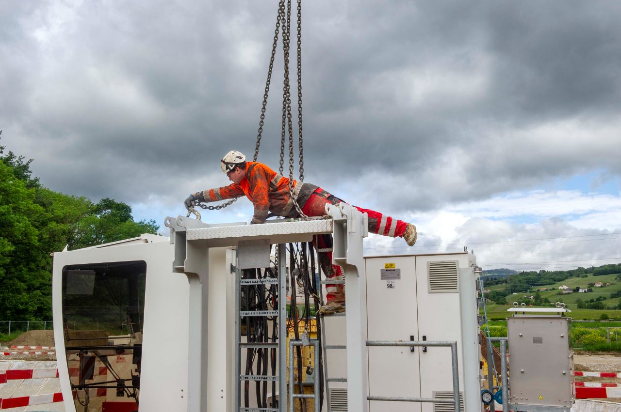 Chantier Lavasson - Arrivée de la grue - Mai 2026