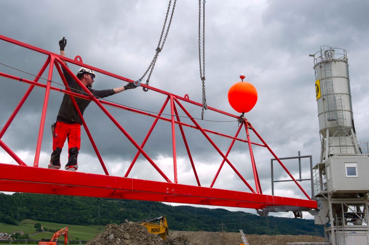 Chantier Lavasson - Arrivée de la grue - Mai 2026