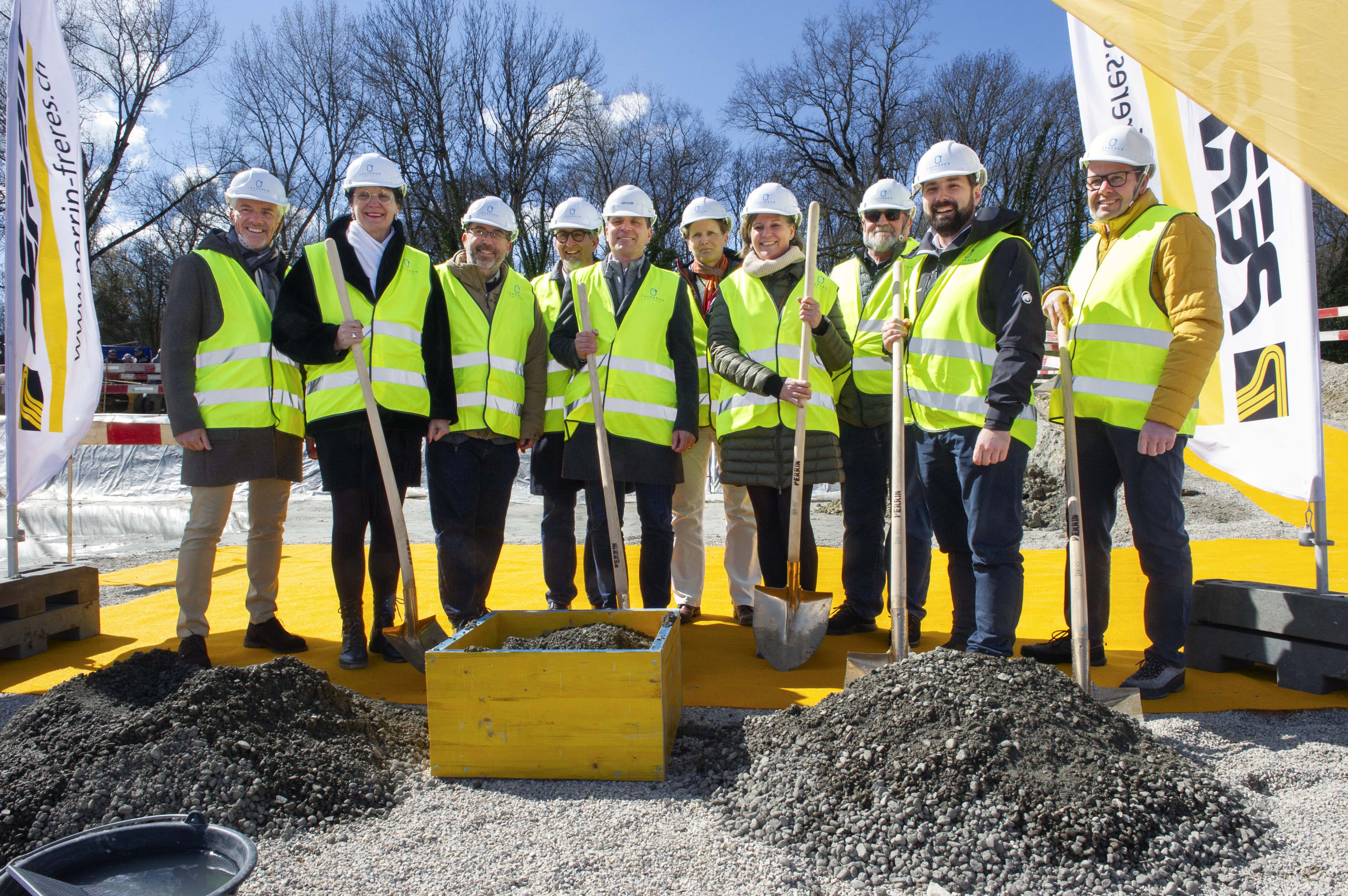 La première pierre lance le chantier