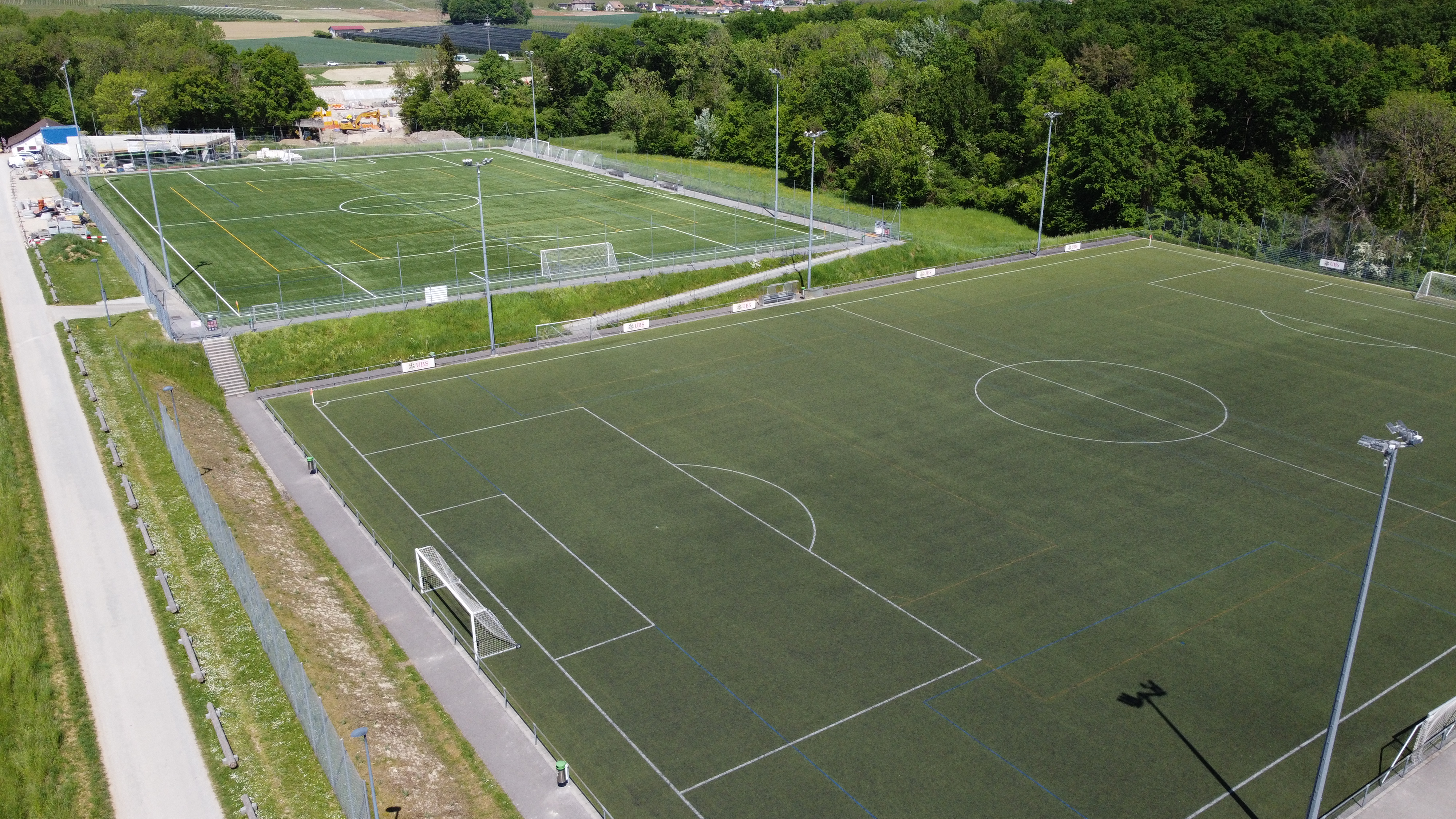 Travaux au centre sportif d’En Bord